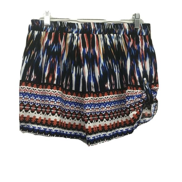 June & Hudson Shorts Size Large Graphic Print - Picture 2 of 8